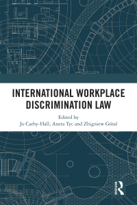 Cover image: International Workplace Discrimination Law 1st edition 9781032571348