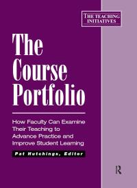 Cover image: The Course Portfolio 1st edition 9781563770432