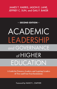 Cover image: Academic Leadership and Governance of Higher Education 2nd edition 9781642674095