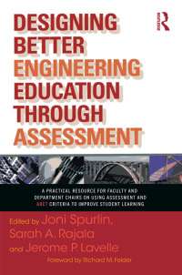 Imagen de portada: Designing Better Engineering Education Through Assessment 1st edition 9781579222130