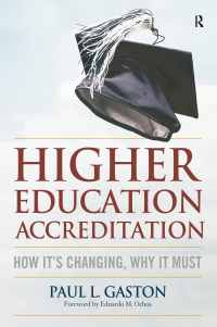 Cover image: Higher Education Accreditation 1st edition 9781579227623