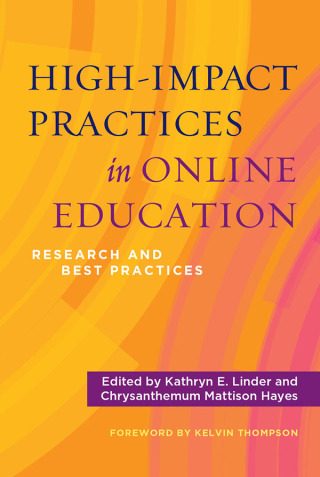 Cover image: High-Impact Practices in Online Education 1st edition 9781620368473