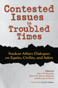 Imagen de portada: Contested Issues in Troubled Times 1st edition 9781620368008