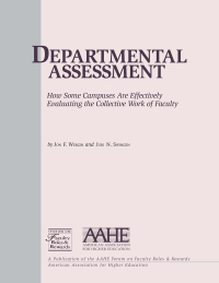 表紙画像: Departmental Assessment 1st edition 9781563770494