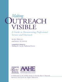 Omslagafbeelding: Making Outreach Visible 1st edition 9781563770456