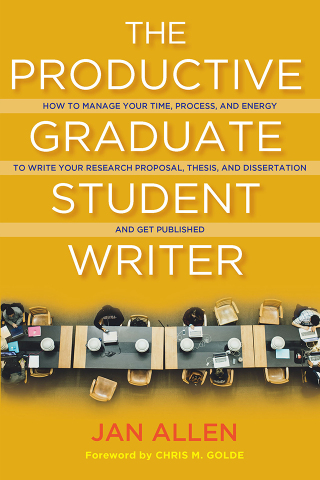 Imagen de portada: The Productive Graduate Student Writer 1st edition 9781620368916