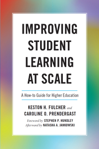 Cover image: Improving Student Learning at Scale 1st edition 9781642671803