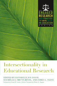 Cover image: Intersectionality in Educational Research 1st edition 9781620360958
