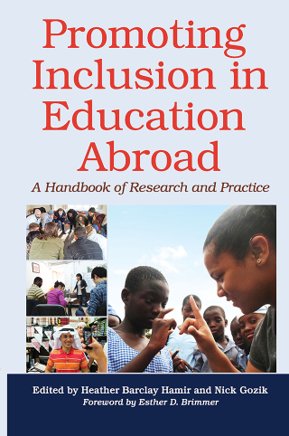 Omslagafbeelding: Promoting Inclusion in Education Abroad 1st edition 9781620365564