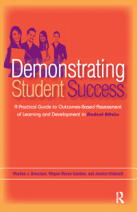 Cover image: Demonstrating Student Success 1st edition 9781579223052