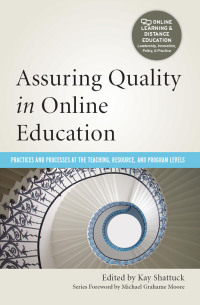 表紙画像: Assuring Quality in Online Education 1st edition 9781579228705