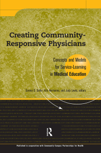 Cover image: Creating Community-Responsive Physicians 1st edition 9781563770142