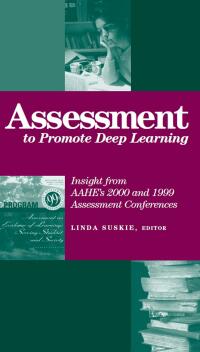 Cover image: Assessment to Promote Deep Learning 1st edition 9781563770487