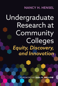 Cover image: Undergraduate Research at Community Colleges 1st edition 9781620369944