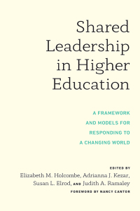 Cover image: Shared Leadership in Higher Education 1st edition 9781642672251