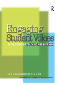 Imagen de portada: Engaging Student Voices in the Study of Teaching and Learning 1st edition 9781579224196