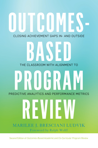 Omslagafbeelding: Outcomes-Based Program Review 2nd edition 9781620362303