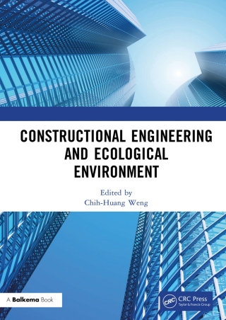 Cover image: Constructional Engineering and Ecological Environment 1st edition 9781032531984