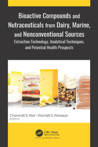 Cover image: Bioactive Compounds and Nutraceuticals from Dairy, Marine, and Nonconventional Sources 1st edition 9781774914984