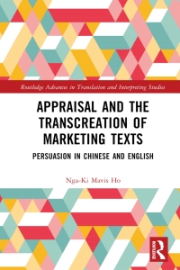 表紙画像: Appraisal and the Transcreation of Marketing Texts 1st edition 9781032269337