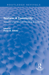 Cover image: Seafarer & Community 1st edition 9781032591438