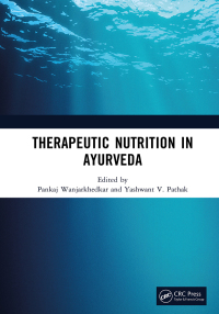 Cover image: Therapeutic Nutrition in Ayurveda 1st edition 9781032385396