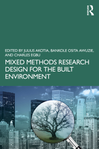 Cover image: Mixed Methods Research Design for the Built Environment 1st edition 9781032065595