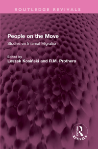 Cover image: People on the Move 1st edition 9781032604886