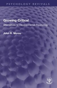 Cover image: Growing Critical 1st edition 9781032593104