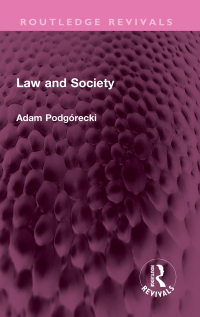 Cover image: Law and Society 1st edition 9781032606446