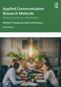 Cover image: Applied Communication Research Methods 3rd edition 9781032288819