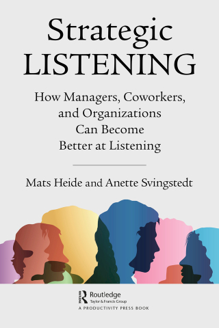 صورة الغلاف: Strategic Listening 1st edition 9781032537665