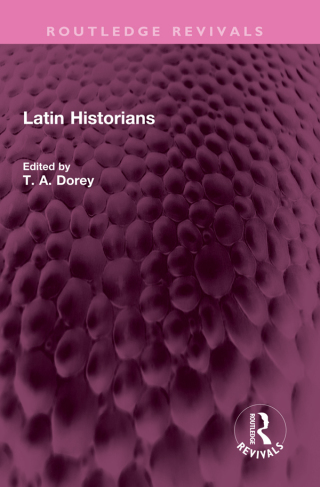 Imagen de portada: Latin Historians 1st edition 9781032608310