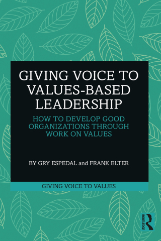 Cover image: Giving Voice to Values-based Leadership 1st edition 9781032379739