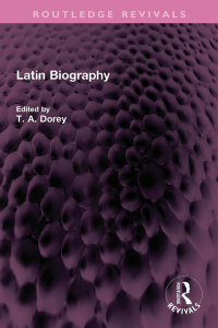 Imagen de portada: Latin Biography 1st edition 9781032609690