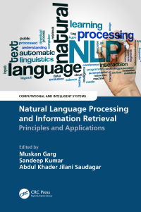 Imagen de portada: Natural Language Processing and Information Retrieval 1st edition 9781032154923