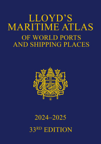 Imagen de portada: Lloyd's Maritime Atlas of World Ports and Shipping Places 2024-2025 33rd edition 9781032433967