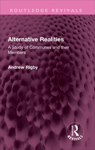 Cover image: Alternative Realities 1st edition 9781032606880