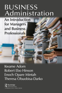 Cover image: Business Administration 1st edition 9781032602943