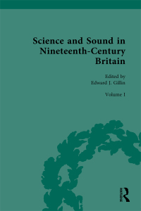 Cover image: Science and Sound in Nineteenth-Century Britain 1st edition 9781032500782