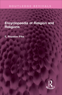 Imagen de portada: Encyclopaedia of Religion and Religions 1st edition 9781032614830