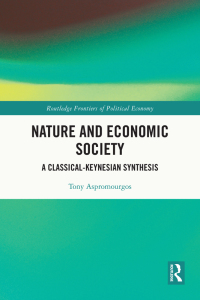 Cover image: Nature and Economic Society 1st edition 9781032832043