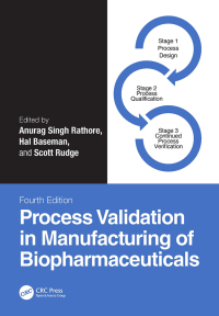 Imagen de portada: Process Validation in Manufacturing of Biopharmaceuticals 4th edition 9780367697624