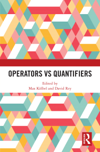 Cover image: Operators vs Quantifiers 1st edition 9781032580951