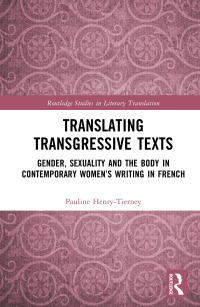 Titelbild: Translating Transgressive Texts 1st edition 9781032620763