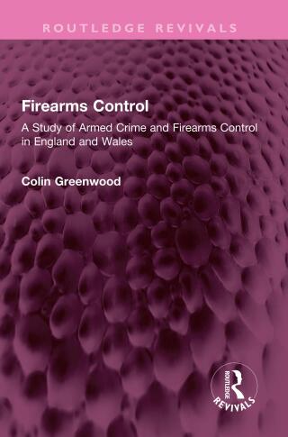 Imagen de portada: Firearms Control 1st edition 9781032610085