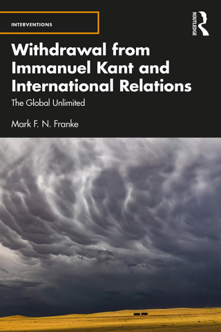 Cover image: Withdrawal from Immanuel Kant and International Relations 1st edition 9781032591834
