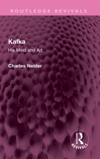 Cover image: Kafka 1st edition 9781032610948
