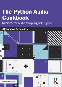 Cover image: The Python Audio Cookbook 1st edition 9781032480114