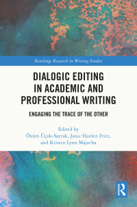 Omslagafbeelding: Dialogic Editing in Academic and Professional Writing 1st edition 9781032522937